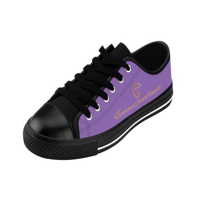 LowTop Sneakers Light Purple | EssenceInnoCreate Streetwear - Image 6