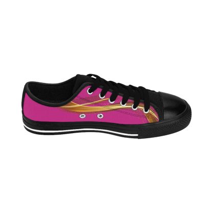 EssenceInnoCreate Striped Pink | Ladies LowTop Sneakers - Image 5