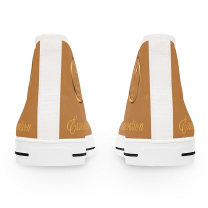 Essence Innovation Light Brown | Classic White Trim HighTops - Image 3