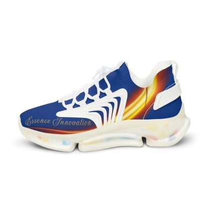 Dark Blue Trendsetter Flame White | Mens Performance Sneakers - Image 5