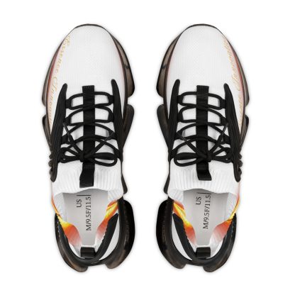 White Trendsetter Flame Black | Mens Performance Sneakers - Image 2