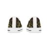 Bohemian Butterfly Black | White Trim Floral LowTops - Image 7