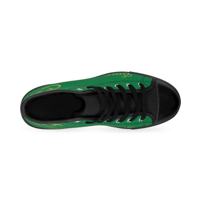 HighTop Sneakers Green | EssenceInnoCreate Streetwear - Image 3