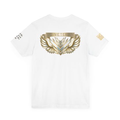 Essence White Veteran Tee – Clean Tribute T-Shirt - Image 5