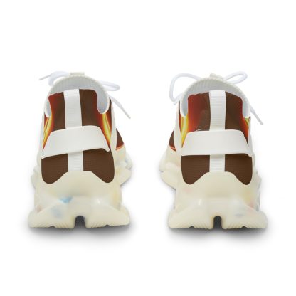 Brown Trendsetter Flame White | Mens Performance Sneakers - Image 3