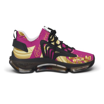 Luxe Lightning Pink | Mesh Sneakers Black - Image 4