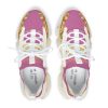 Luxe Storm Light Pink | Mesh Sneakers White - Image 2