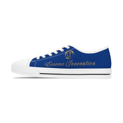 Ladies EssenceInno Dark Blue | Classic White Trim LowTops - Image 5