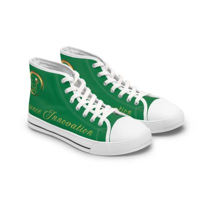 Essence Innovation Green | Classic White Trim HighTops