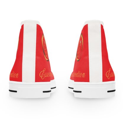 Essence Innovation Red | Classic White Trim HighTops - Image 3