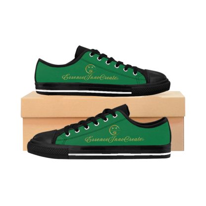 LowTop Sneakers Green | EssenceInnoCreate Streetwear - Image 2