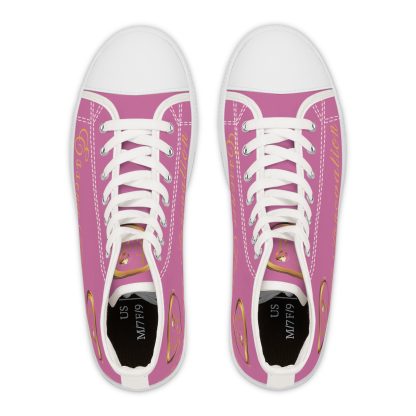 Essence Innovation Light Pink | Classic White Trim HighTops - Image 2