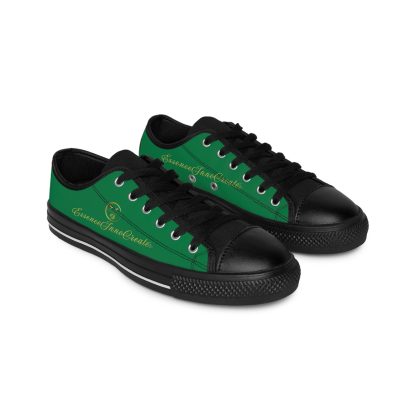 LowTop Sneakers Green | EssenceInnoCreate Streetwear