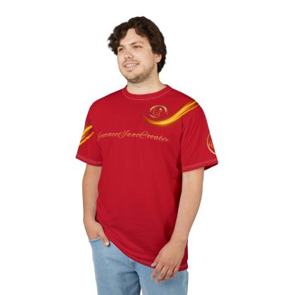 Dark Red Trendsetters Flame Tee | EssenceInnoCreate - Image 6