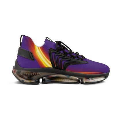 Purple Trendsetter Flame Black | Mens Performance Sneakers - Image 4