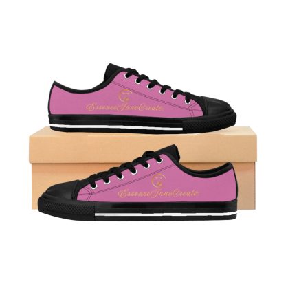 LowTop Sneakers Light Pink | EssenceInnoCreate Streetwear - Image 2