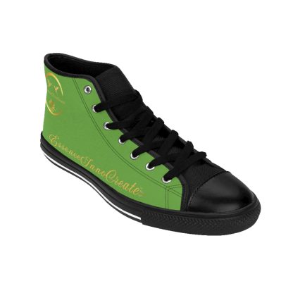 HighTops Sneakers Light Green | EssenceInnoCreate Streetwear - Image 9