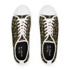 Bohemian Butterfly Black | White Trim Floral LowTops - Image 6