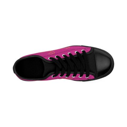 LowTop Sneakers Pink | EssenceInnoCreate Streetwear - Image 3