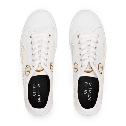 Ladies EssenceInno White | Classic White Trim LowTops - Image 6