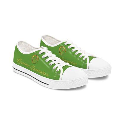 Ladies EssenceInno Light Green | Classic White Trim LowTops