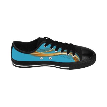 EssenceInnoCreate Striped Turquoise | Ladies LowTop Sneakers - Image 5