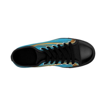 EssenceInnoCreate Striped Turquoise | Ladies LowTop Sneakers - Image 3