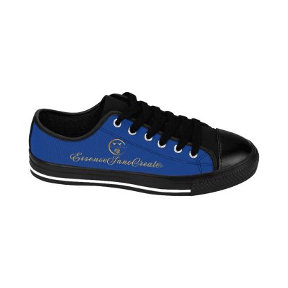 LowTop Sneakers Dark Blue | EssenceInnoCreate Streetwear - Image 7