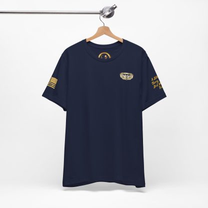 Essence Navy Veteran Tee – Deep Patriotic T-Shirt - Image 8