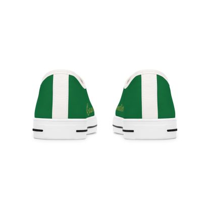 Ladies EssenceInno Green | Classic White Trim LowTops - Image 7