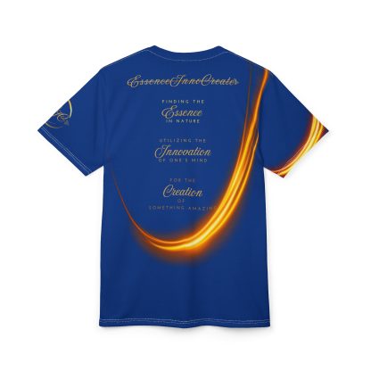 Dark Blue Trendsetters Flame Tee | EssenceInnoCreate - Image 4