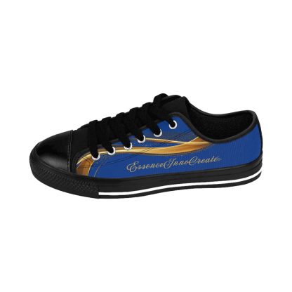 EssenceInnoCreate Striped Dark Blue | Ladies LowTop Sneakers - Image 4