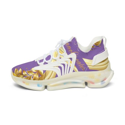 Luxe Storm Light Purple | Mesh Sneakers White - Image 5