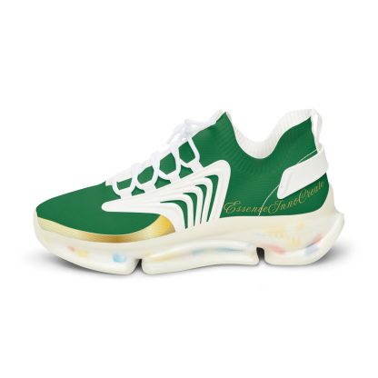 EssenceInnoCreate Green | Men’s White Trim Mesh Sneakers - Image 5