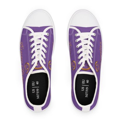 Ladies EssenceInno Light Purple | Classic White Trim LowTops - Image 6