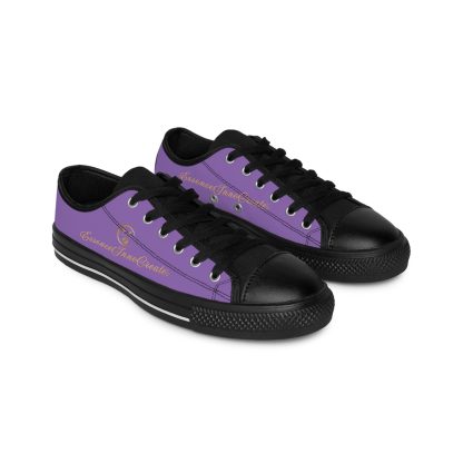 LowTop Sneakers Light Purple | EssenceInnoCreate Streetwear