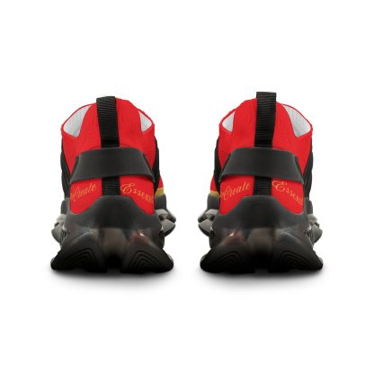 EssenceInnoCreate Red | Men’s Mesh Sneakers Black - Image 3