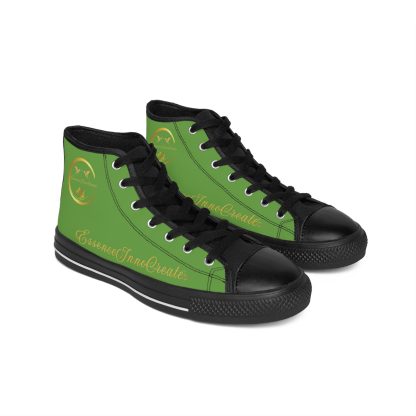 HighTops Sneakers Light Green | EssenceInnoCreate Streetwear