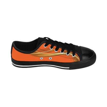 EssenceInnoCreate Striped Orange | Ladies LowTop Sneakers - Image 5