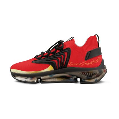 EssenceInnoCreate Red | Men’s Mesh Sneakers Black - Image 6