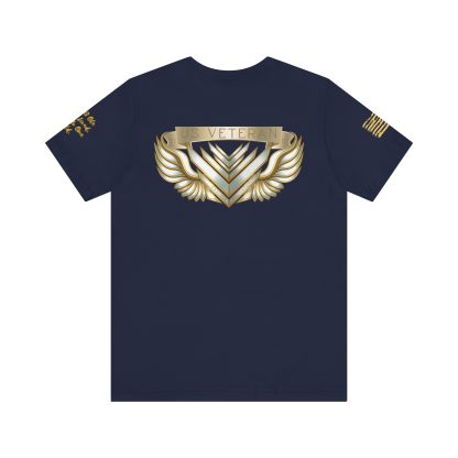 Essence Navy Veteran Tee – Deep Patriotic T-Shirt - Image 3