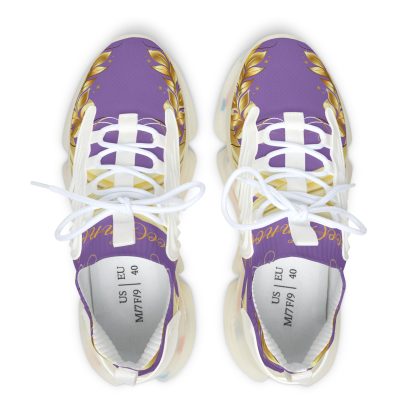 Luxe Storm Light Purple | Mesh Sneakers White - Image 2