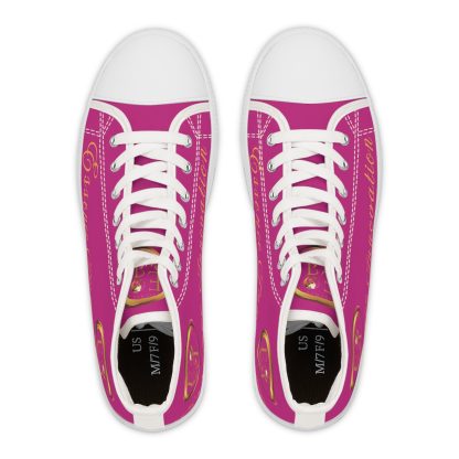 Essence Innovation Pink | Classic White Trim HighTops - Image 2