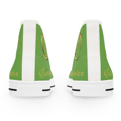 Essence Innovation Light Green | Classic White Trim HighTops - Image 3