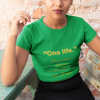 One Life Tee in Irish Green – Motivational Streetwear | EI Fashion - Image 6