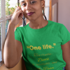 One Life Tee in Irish Green – Motivational Streetwear | EI Fashion - Image 9