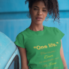 One Life Tee in Irish Green | Seek More Collection | EI Fashion
