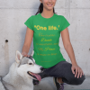 One Life Tee in Irish Green – Motivational Streetwear | EI Fashion - Image 14