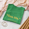 One Life Tee in Irish Green – Motivational Streetwear | EI Fashion - Image 15