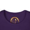 Floral Butterfly T-Shirt in Purple – Boho Cotton Women’s Tee - Image 3